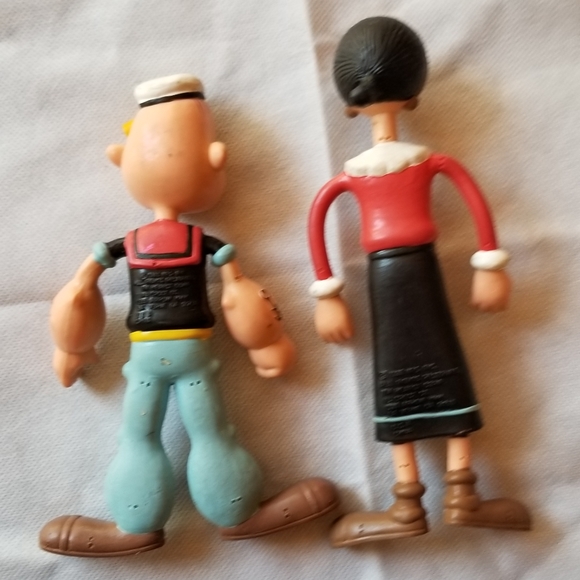 Popeye the Sailor Man & Olive Oil action figures - Picture 2 of 8